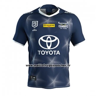 Maillot North Queensland Cowboys 9s Rugby 2020 Bleu