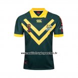 Maillot Australie Kangaroos Rugby RLWC 2017 Domicile