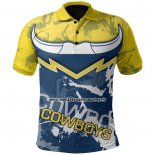 Maillot Polo North Queensland Cowboys Rugby 2021 Indigene