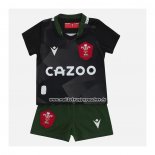 Maillot Enfant Kits Pays De Galles Rugby 2022 Exterieur