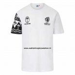 Maillot Fidji Rugby 2023 World Cup Blanc