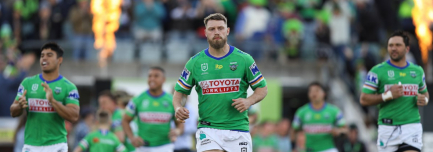 maillot rugby Canberra Raiders
